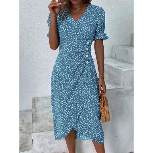 Elegante vestido midi