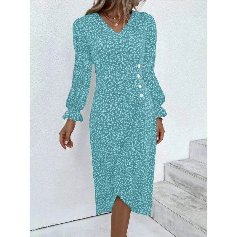 Elegante vestido midi