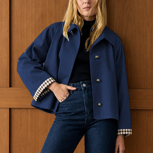 Chaqueta Mila en azul marino