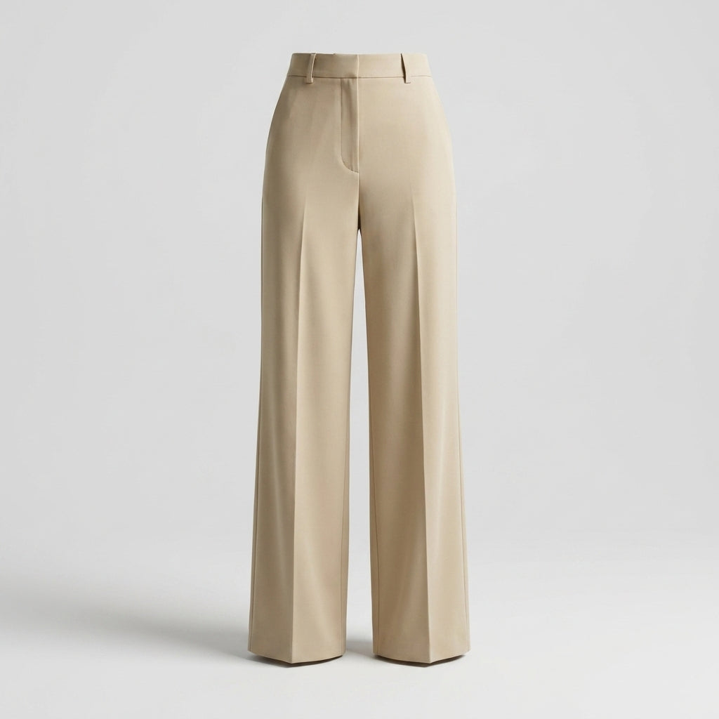 Adalí Pantalón Moldeador de Talle Alto y Pierna Ancha