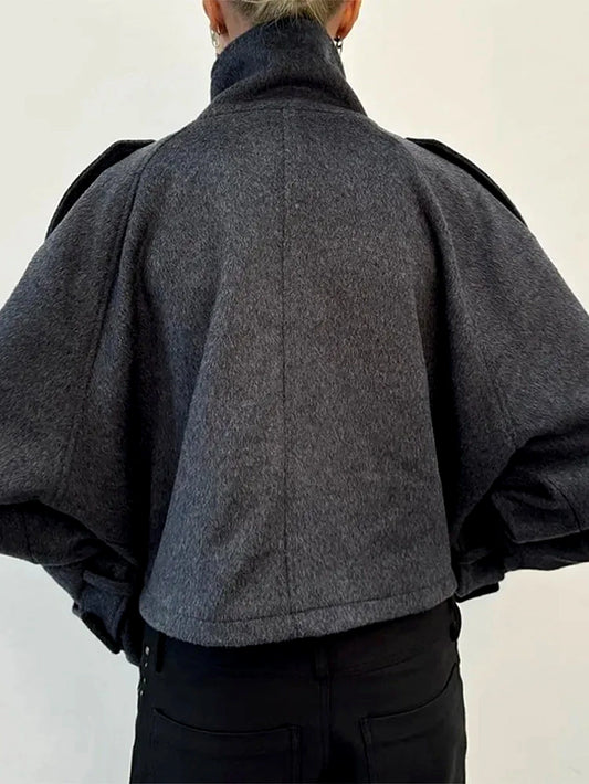 Chaqueta de Piel Sintética Oversize