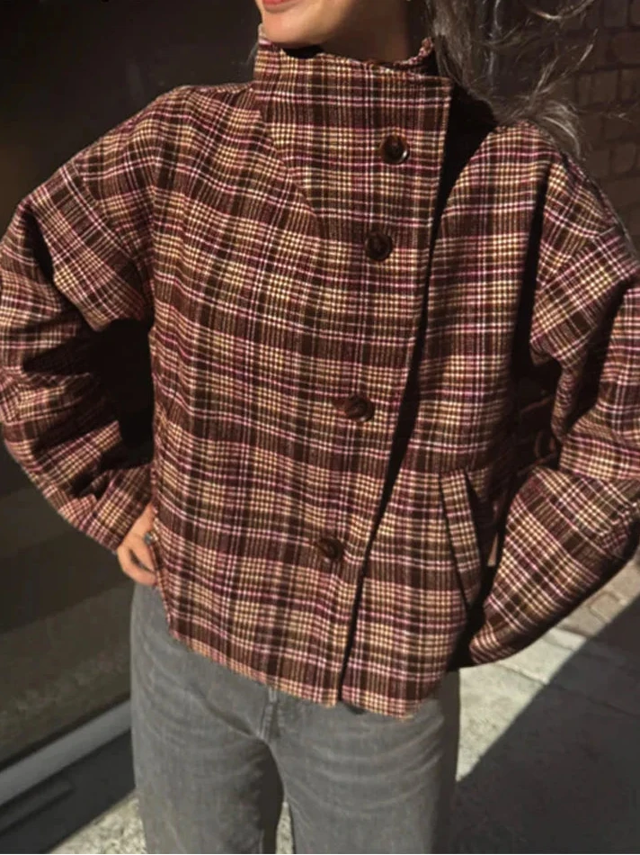 Chaqueta de cuadros