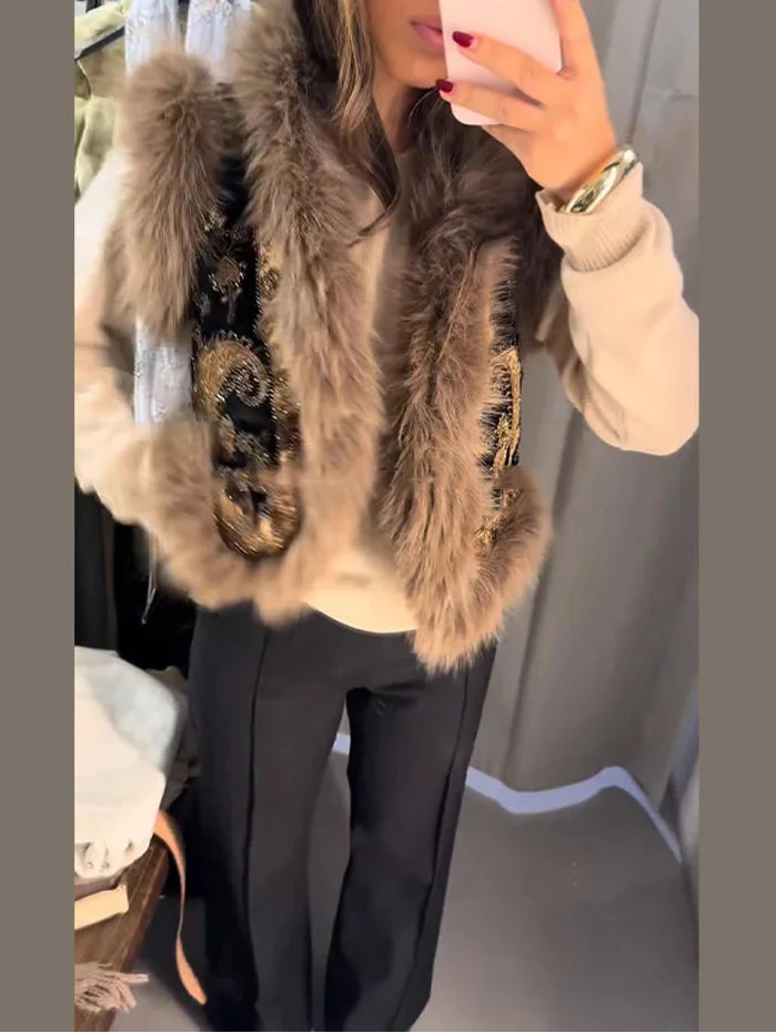 Chaqueta de bisonte