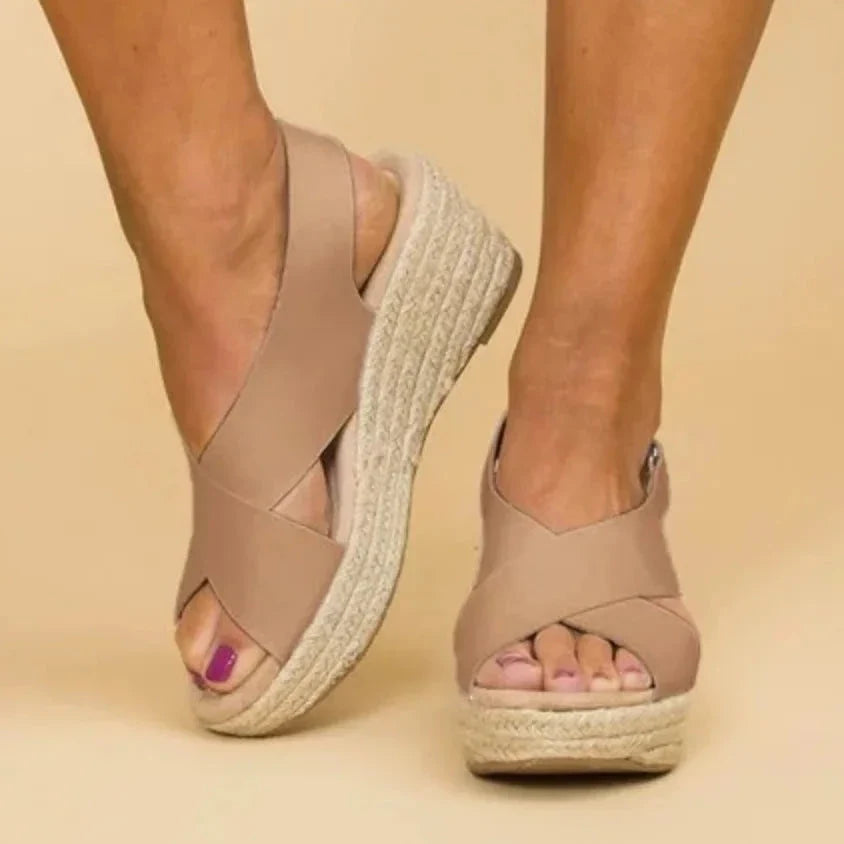 Sandalias para Mujer con Suelas Suaves y Tiras Ajustables