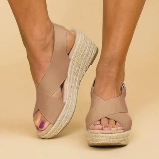 Sandalias para Mujer con Suelas Suaves y Tiras Ajustables