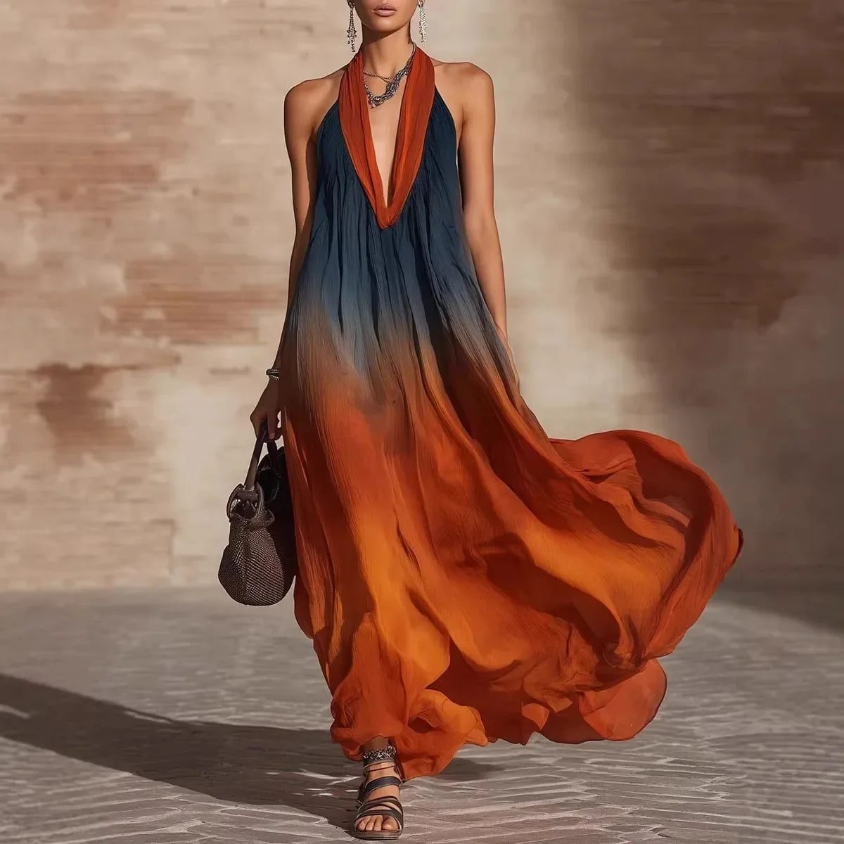 Alessia Vestido Elegante de Fantasía para Mujer