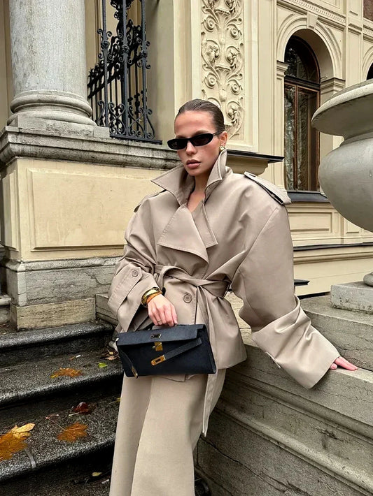 Abrigo de Lana Cuello Blazer