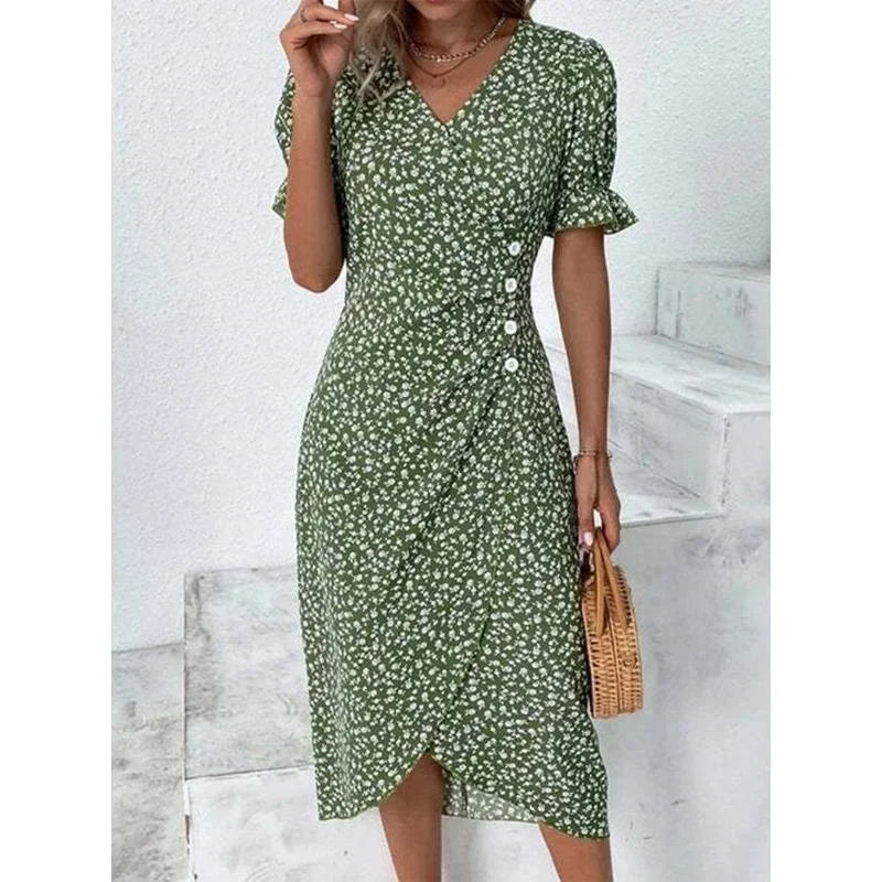 Elegante vestido midi