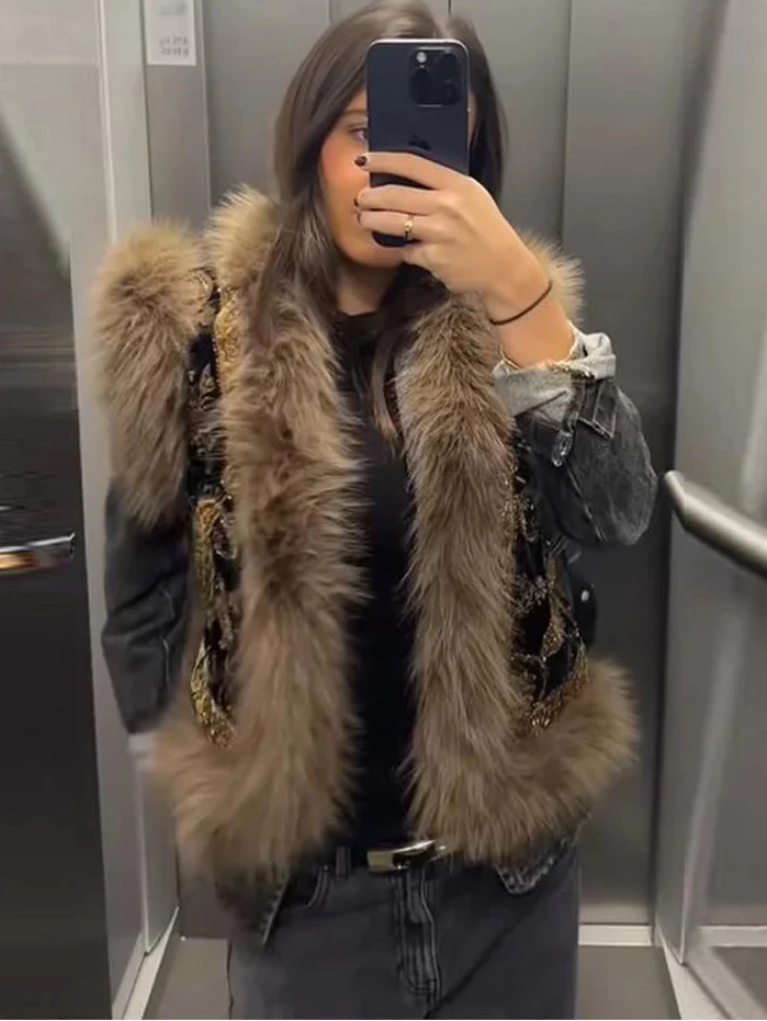 Chaqueta de bisonte