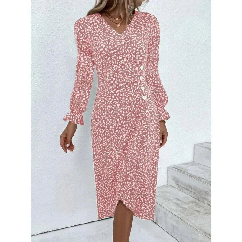 Elegante vestido midi