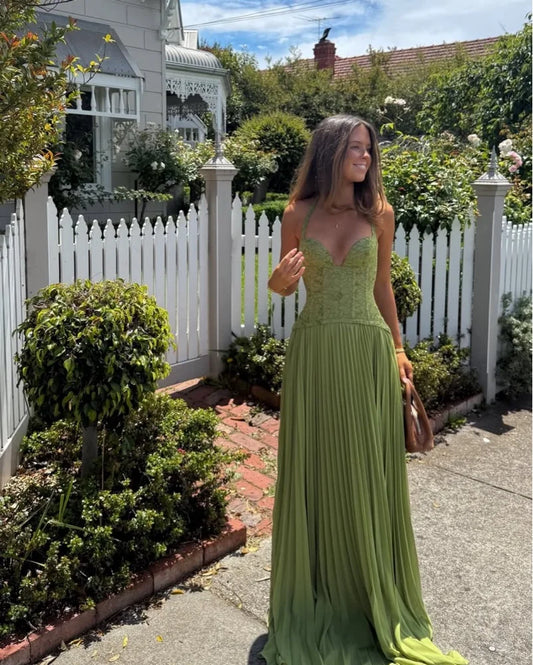 Vestido Marta Elegancia Halter