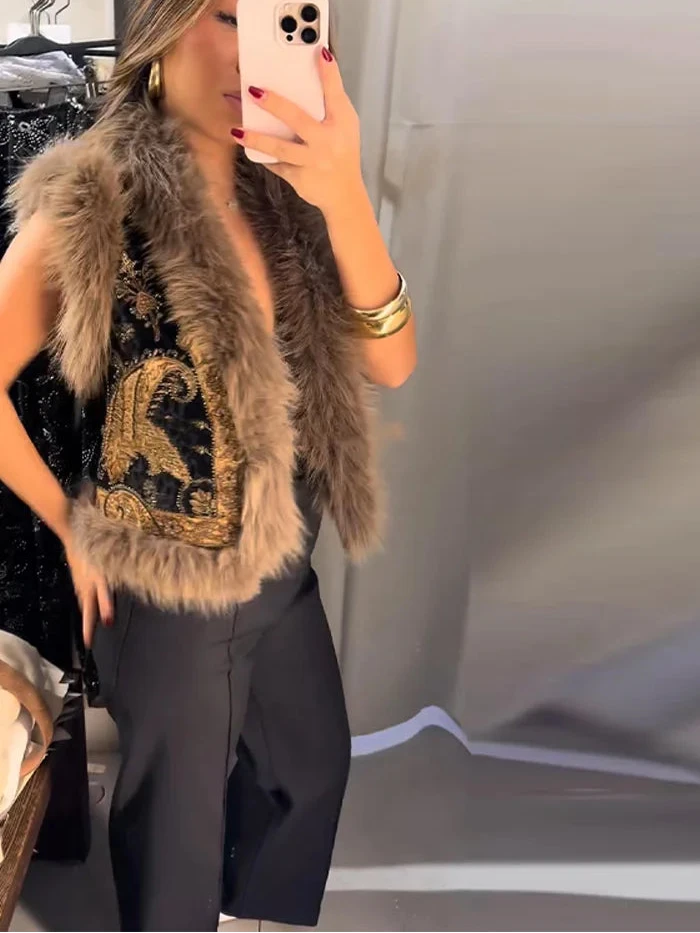 Chaqueta de bisonte