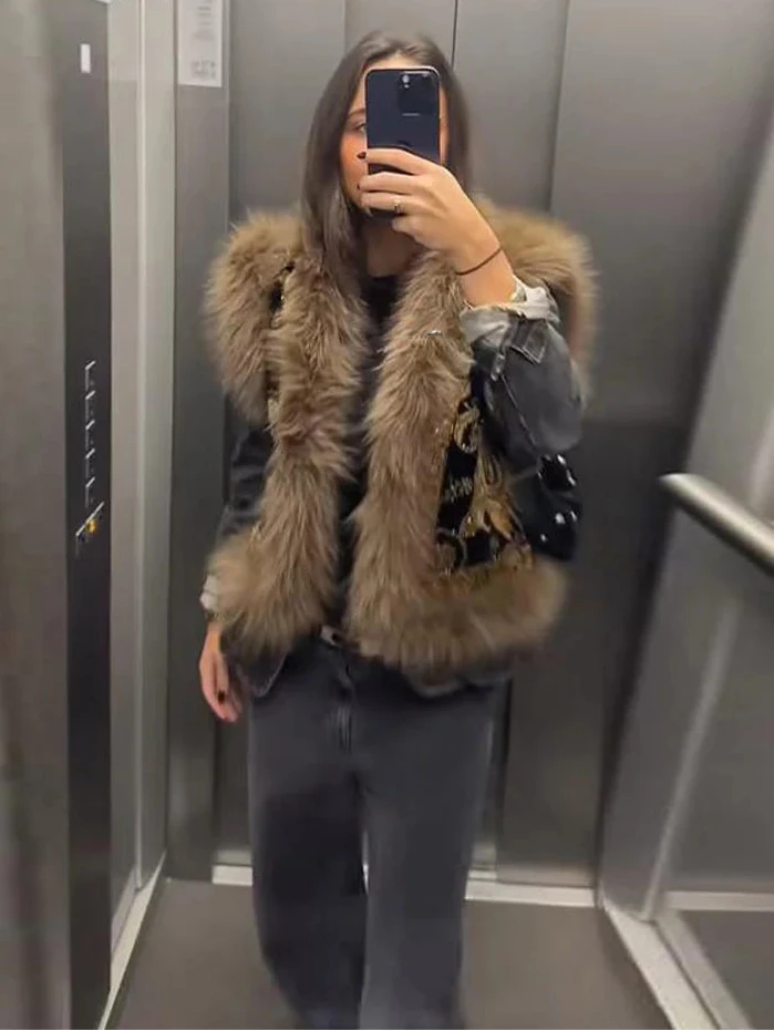Chaqueta de bisonte