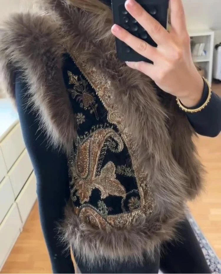 Chaqueta de bisonte