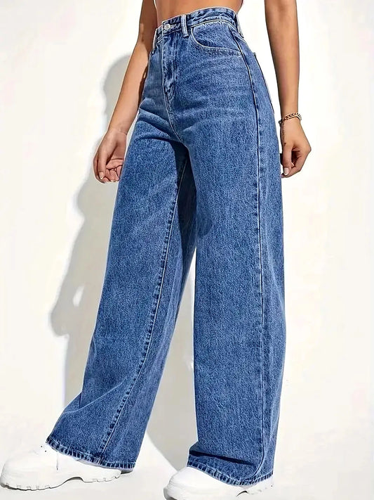 Vaqueros Wide Leg 100% Algodón
